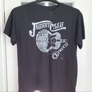 Johnny Cash “Man In Black” Classic Band T-Shirt